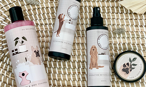 Poppy + Ted debuts dog grooming range